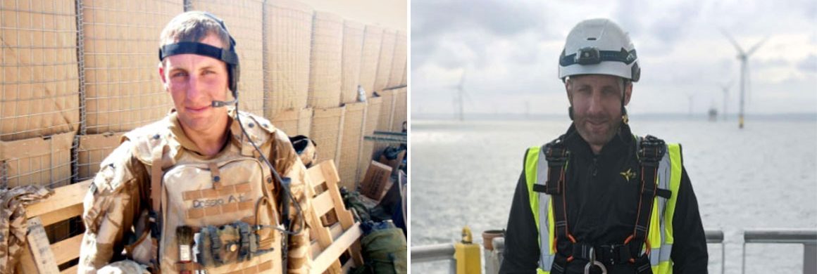 Royal Marine to Wind Turbine Technician at OPS